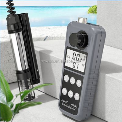 6 in 1 Multi-Function Water Quality Tester with 99 Data Storage and High-Definition Large Screen Backlight