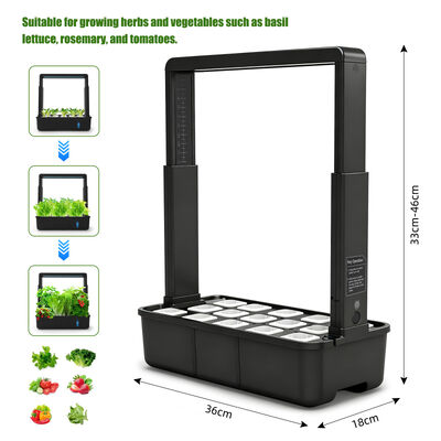 YIERYI IGS-38 Smart Indoor Hydroponic Garden System met 15-pot capaciteit Full-Spectrum LED en automatische wateringen