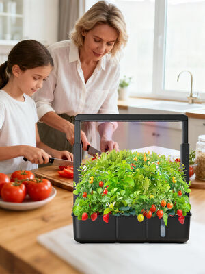 YIERYI IGS-38 Smart Indoor Hydroponic Garden System met 15-pot capaciteit Full-Spectrum LED en automatische wateringen