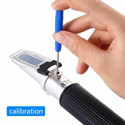 Handheld refractometer met 0-80% Brix-bereik en ATC voor nauwkeurige meting van alcohol en suiker