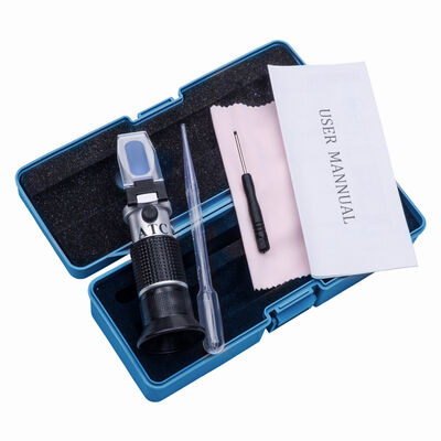 Handheld Breedband 0-90% Brix Refractometer voor Suikergehalte Meting in Voedsel en Dranken