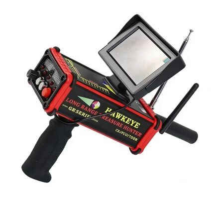 HAWKEYE GR-1000 Plus Long Range Underground Metal Detector With 16M Depth Multi-Metal Identification And Real-Time Display