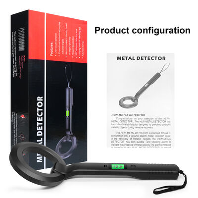Handheld Metal Scanner with 360° Scanning, LCD Display, and ABS Shell for High Sensitivity Detection