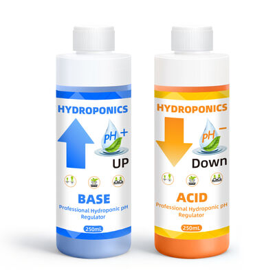 Hydroponische pH-regeling Kit met 250 ml inhoud voor optimale opname van plantenvoedingsstoffen en stabiele formule