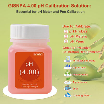 50ML en 30ML Fles PH Kalibratie Oplossing en Elektrodevloeistof met OEM Aangepaste Ondersteuning