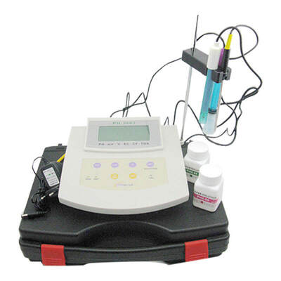 YIERYI PH-2603 6-in-1 Multifunctionele Benchtop pH-meter met 0,01 pH Nauwkeurigheid voor Laboratorium Waterkwaliteitstesten