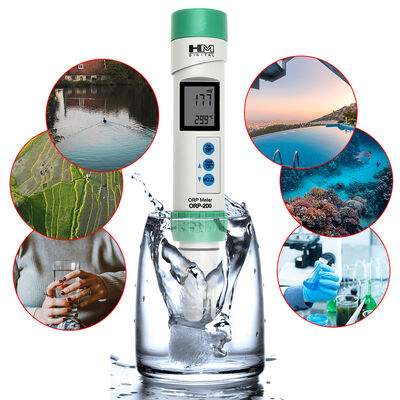 YIERYI Digitale ORP-meter Waterdichte ORP-tester met Digitale Kalibratie en Afneembare Platina-elektroden voor Waterkwaliteitsanalyse