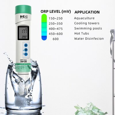 YIERYI Digitale ORP-meter Waterdichte ORP-tester met Digitale Kalibratie en Afneembare Platina-elektroden voor Waterkwaliteitsanalyse