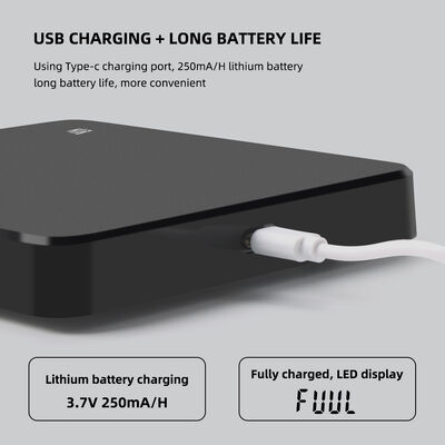 Hoge Precisie 0.1g Nauwkeurigheid 3000g Capaciteit Koffieschaal met USB-oplader en Digitale Timer voor Keukengebruik