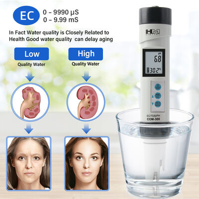 IP-67 Waterdichte digitale ORP-meter met 0.0-14.0PH-bereik en LCD-displaypaneel voor nauwkeurige waterkwaliteitsonderzoek