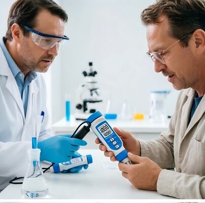 Hoge nauwkeurigheid ± 0,3 mg/l opgeloste zuurstofmeter met IP55 waterdicht ontwerp en oplaadbare batterij voor aquarium en laboratorium