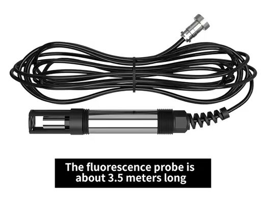 Hoge Precisie AE6609 Draagbare 3,5m Probe Opgeloste Zuurstofmeter met ATC voor Aquacultuur & Afvalwater
