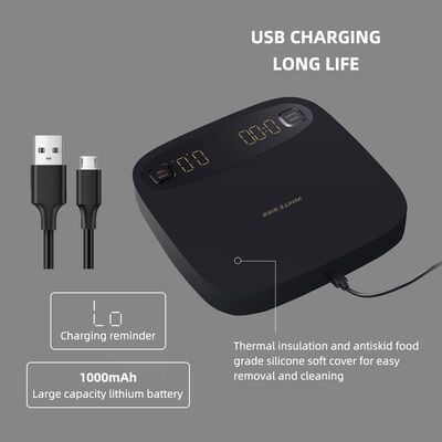Aanraakscherm Elektronisch Digitaal Koffiebal met 0.1g nauwkeurigheid en USB-oplaadbare keukenweegschaal