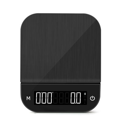 3kg/5kg Capaciteit 0.1g Precisie Koffieweegschaal met LCD Display Digitale Keukenweegschaal