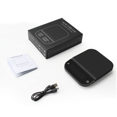 3kg/5kg Capaciteit 0.1g Precisie Koffieweegschaal met LCD Display Digitale Keukenweegschaal