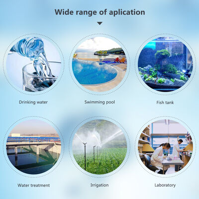 Hoge-precisie digitale pH-meter met 3-punts automatische kalibratie voor draagbare waterkwaliteitstests