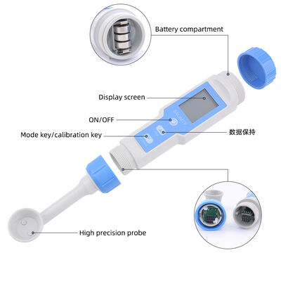NEWEST Digital Waterproof Salinity Meter with High Accuracy and LCD Display for Kitchen Drinking Water and Food Processing
