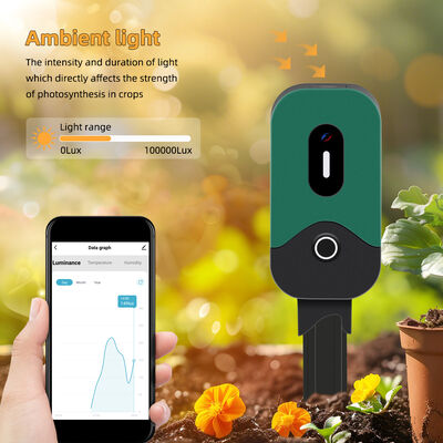 Tuya Smart Zigbee Bodem Tester Sensor Temperatuur Vochtigheid Verlichting Meetinstrument Zigbee Bodem Vochtigheid Sensor