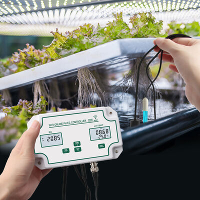 Tuya Wifi Online EC Monitoring Controller ph Meter Met Data Logger Functie Hydroponische waterkwaliteitsmonitoring tester