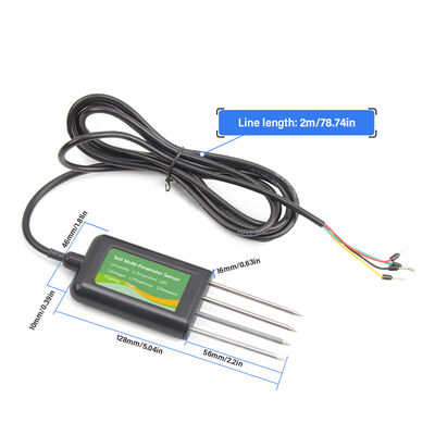 RS485 Bodem Multi Parameter Sensor 8-in-1 EC pH NPK Temp Vochtdetectie Landbouw Gebruik in de kas