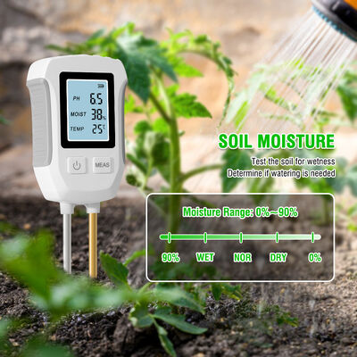 LCD Display Backlight 3 In 1 Tuin Bloemen Sensor Planten Zuurgraad Vochtigheid Detector PH Meter Bodemvocht Tester