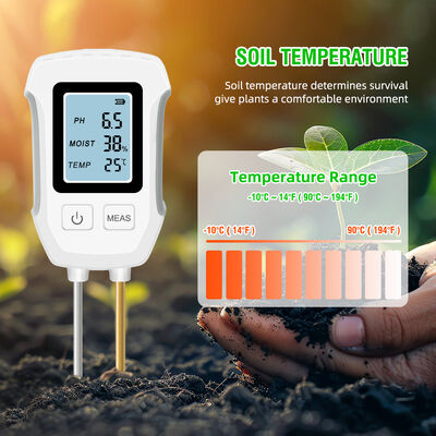 LCD Display Backlight 3 In 1 Tuin Bloemen Sensor Planten Zuurgraad Vochtigheid Detector PH Meter Bodemvocht Tester