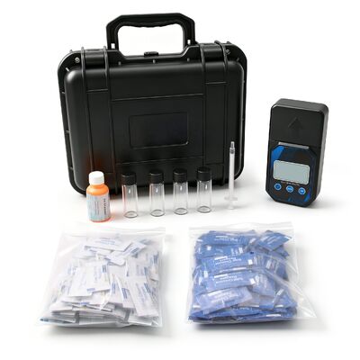 YIERYI Draagbare fotometrische nauwkeurige waterkwaliteitsmeter voor pH Restchloor Totaal Chloor