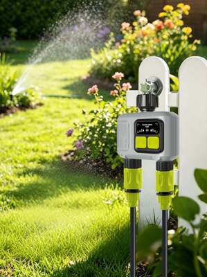 YIERYI Dual-Zone RF Smart Water Timer met Sub-GHz Gateway