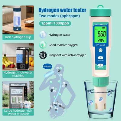 YY-1010S 10-in-1 Waterkwaliteit Testpen PH TDS EC Zoutgehalte ORP H2 S G Temperatuur Chloor Weerstand