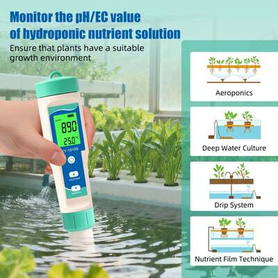 YY-1010S 10-in-1 Waterkwaliteit Testpen PH TDS EC Zoutgehalte ORP H2 S G Temperatuur Chloor Weerstand