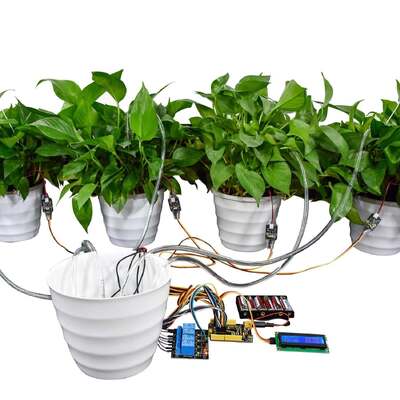 DIY Automatic Watering Kit Compatible with Arduino for Maker Competitions STEAM Education Mixly Programming Learning