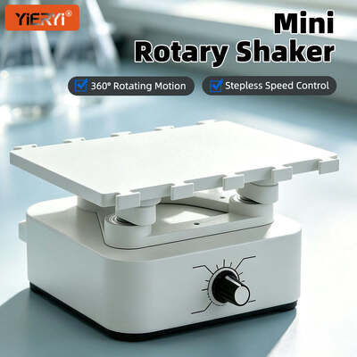 Mini Orbitale Roterende Laboratorium Shaker, Instelbaar 30-120 RPM, Lab Mixer voor Ontkleuring, Incubatie, Primaire Antilichamen & Celkweek