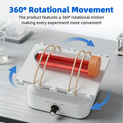 Mini Orbitale Roterende Laboratorium Shaker, Instelbaar 30-120 RPM, Lab Mixer voor Ontkleuring, Incubatie, Primaire Antilichamen & Celkweek
