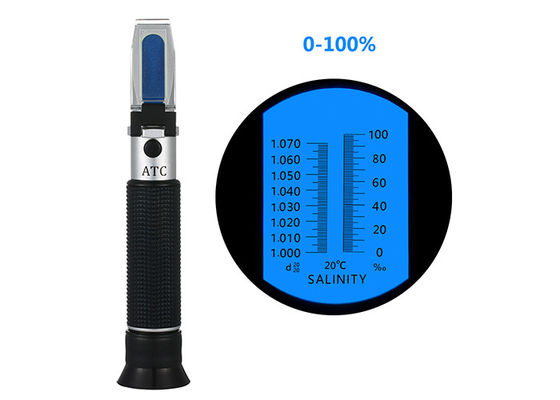 Ce-Zeewater20°c ATC Digitale Zoutgehalterefractometer