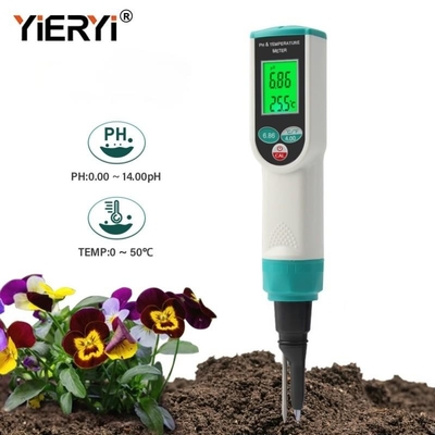 PH-2023 Bodem pH & Temperatuur Tester High-precision digitale pH meter voor landbouw & tuinieren