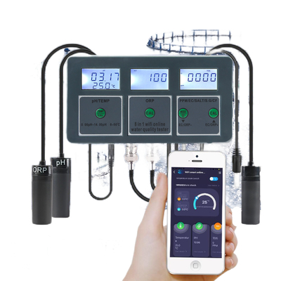 Real-time waterkwaliteitsbewaking perfect voor aquaria, landbouw, laboratoria en milieutests
