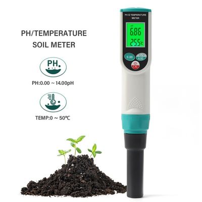 2-in-1 Bodem PH Temperatuur Tester Hoge Precisie Meter Voor Tuinieren