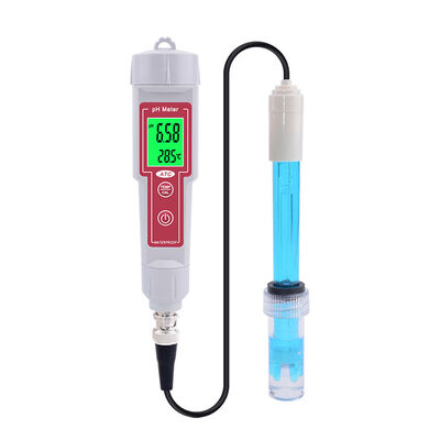 Professionele mini pen-type waterkwaliteitsmeter PH-meter met waterdichte IP65 automatische kalibratie en vervangbare sensor sonde