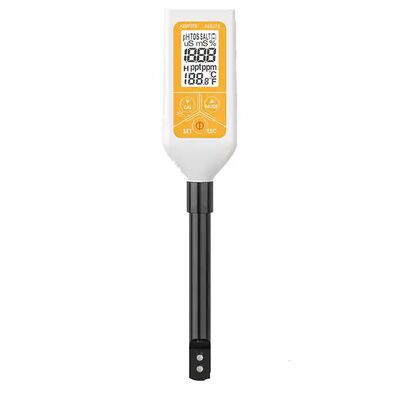 Hoge Precisie Zoutgehalte Meter met Achtergrondverlichting, Automatische Uitschakeling en Lithium Directe Oplading voor Zeewater Testen