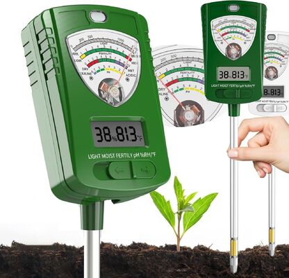7 in 1 Digitale bodemanalysator met LCD-scherm voor nauwkeurige pH-monitoring van de vochtigheid van het tuinlicht